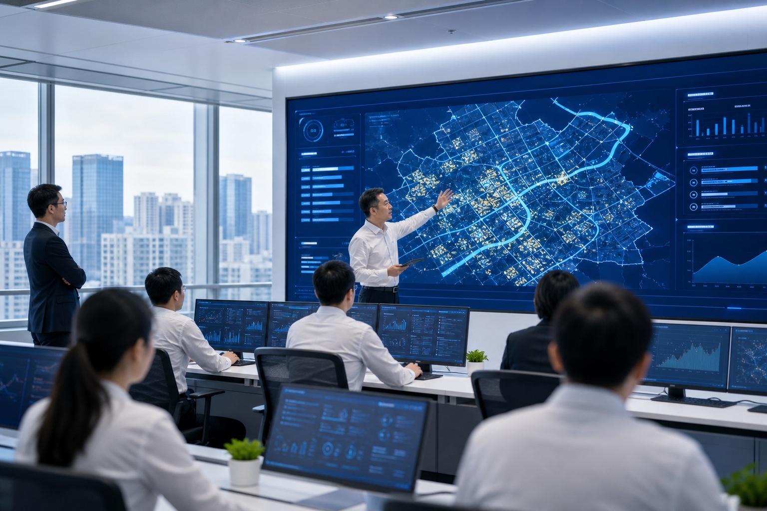 智慧住建数字监管中心与城市建设数据平台
